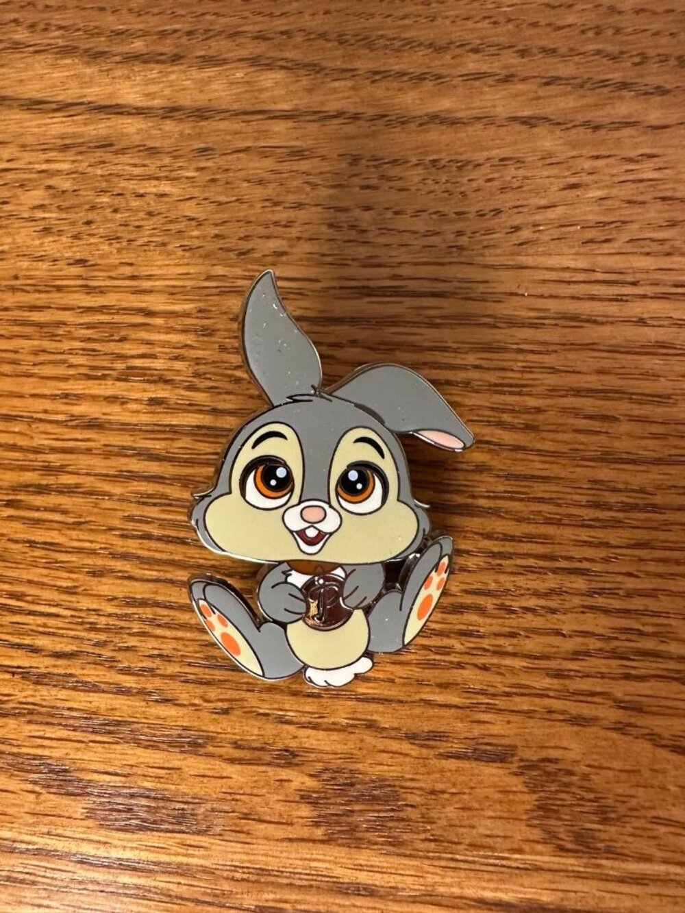 Disney DLRP Big Head Mini's Thumper from Bambi Cuties DLP Pin Paris Disneyland